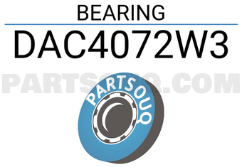 XBG DAC4072W3 BEARING