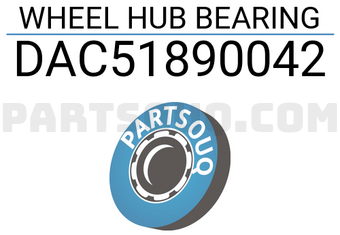 XBG DAC51890042 WHEEL HUB BEARING