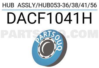XBG DACF1041H HUB ASSLY/HUB053-36/38/41/56