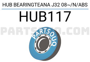 XBG HUB117 HUB BEARINGTEANA J32 08~/N/ABS