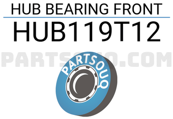 XBG HUB119T12 HUB BEARING FRONT
