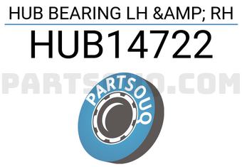 XBG HUB14722 HUB BEARING LH & RH