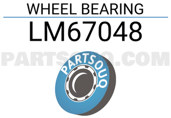 XBG LM67048 WHEEL BEARING