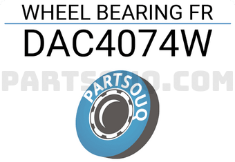 XZD DAC4074W WHEEL BEARING FR