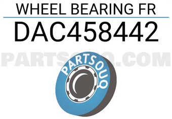 XZD DAC458442 WHEEL BEARING FR