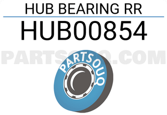 XZD HUB00854 HUB BEARING RR