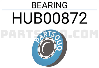 XZD HUB00872 BEARING