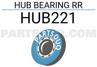 XZD HUB221 HUB BEARING RR