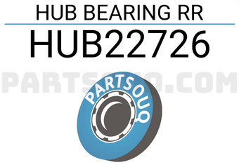 XZD HUB22726 HUB BEARING RR
