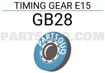 ZUIKO GB28 TIMING GEAR E15