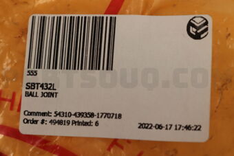 SBT432L BALL JOINT
