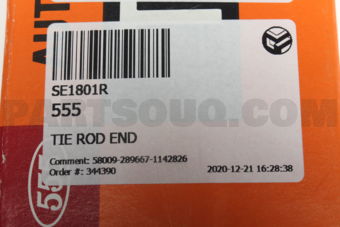 SE1801R TIE ROD END