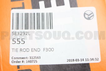 SE3292L TIE ROD END  F300