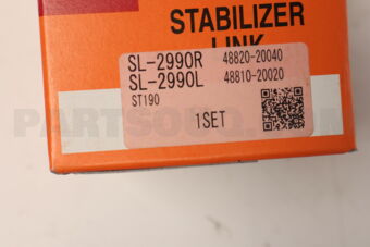SL2990LR LINK ASSY, FR (*R/A - E***), SET: LEFT + RIGHT