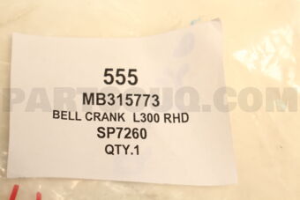 SP7260 BELL CRANK  L300