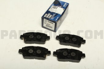 A1N068 BRAKE PAD A1N068 TO REAR ADVICS