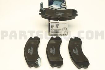 D1N034VS BRAKE PAD FRONT MI MR389546 PAJERO 1992-2000 ADVICS