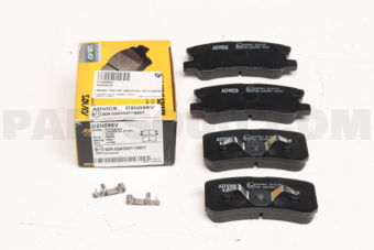 D2N096V BRAKE PAD MI 4605A265 OUTLANDER 2010-