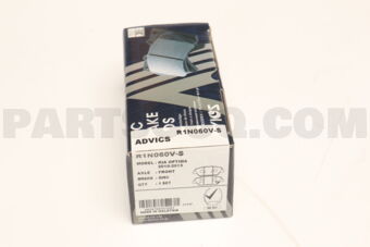 R1N060VS BRAKE PAD FRONT KI 58101-2TA00 OPTIMA 2010-2013 ADVICS