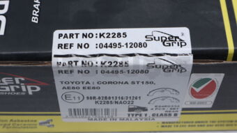 K2285 BRAKE SHOE