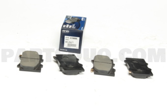 A1N005 BRAKE PAD LAND CRUISER 2007 FR
