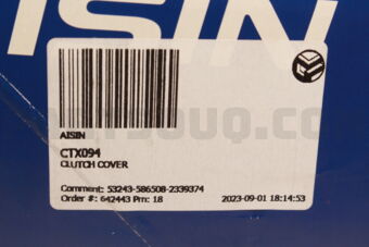 CTX094 CLUTCH COVER