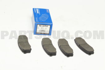 AN337K DISC BRAKE PAD SET RR AN-337K 04466-60