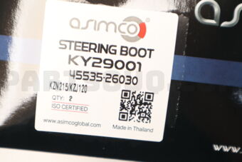 4553526030 STEERING BOOT-45535-26030 - ASIMCO THAILAND