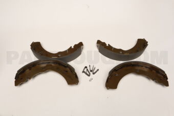 K4301 BRAKE SHOE, ASIMCO