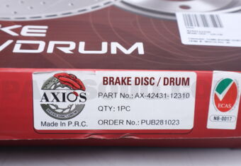 4243112310 BRAKE DISC - 2ZR-FXE