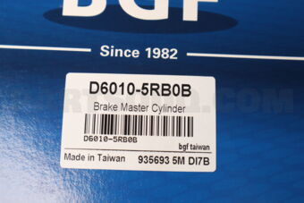 D60105RB0B BRAKE MASTER CYLINDER