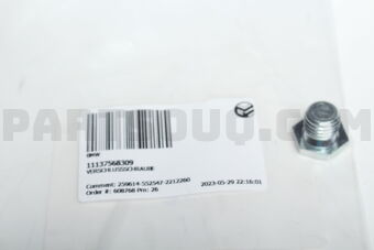 11137568309 VERSCHLUSSSCHRAUBE