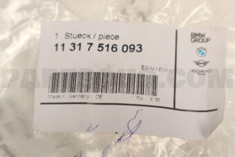 11317516093 SLIDE RAIL113057