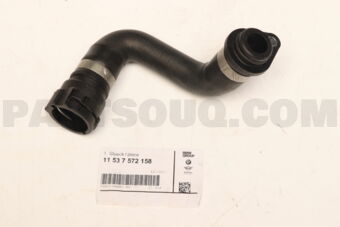 11537572158 WATER HOSE E87/E46/E90/E91/X3