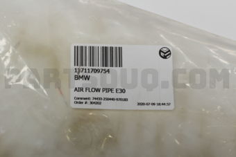 13711709754 AIR FLOW PIPE E30