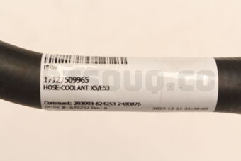 17127509965 HOSE-COOLANT X5/E53