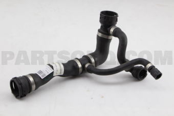17127519255 RADIATOR HOSE E60/E61/5 SRS