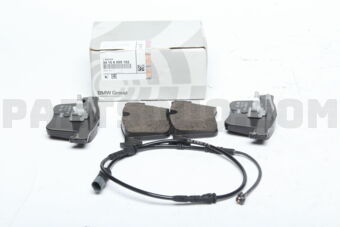 34112456867 BRAKE PAD FRT-3(F30)