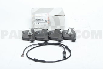 34112456867 BRAKE PAD FRT-3(F30)