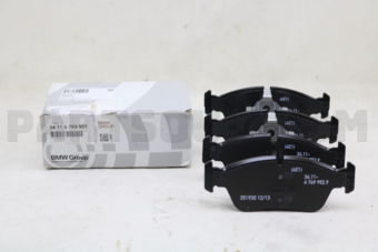 34116769951 BRAKE PAD SET-FRONT-E90