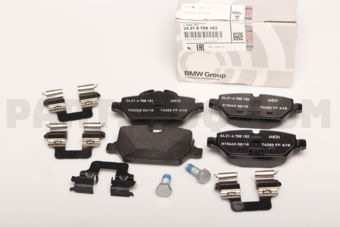34216788183 BEAKE PAD,REAR-3(E90)1(E87)