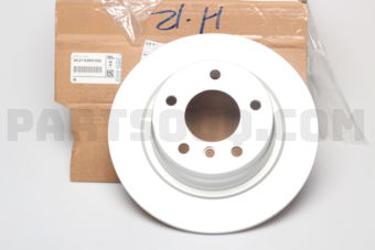 34216855002 BRAKE DISC RR E81/E90-3 SRS