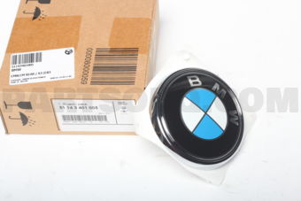 51143401005 EMBLEM REAR / X3 (E83)