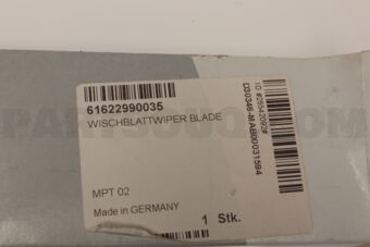 61622990035 BMW WIPER BLADE618021