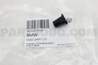 63121378369 HEAD LAMP CLIP