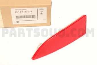63147162218 REFLECTOR RH-RR BUMPER/X3 LCI