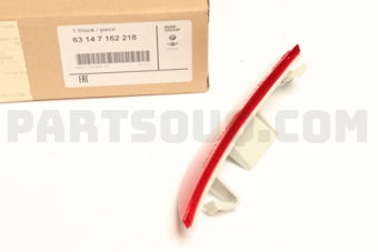 63147162218 REFLECTOR RH-RR BUMPER/X3 LCI