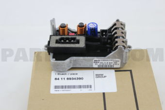 64116934390 BLOWER REGULATOR641020