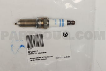 0242140512 SPARK PLUG, D-PLATINUM