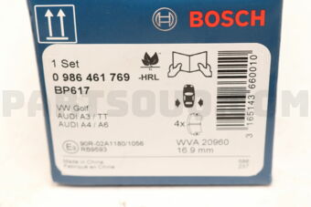 0986461769 BREMSBELAG